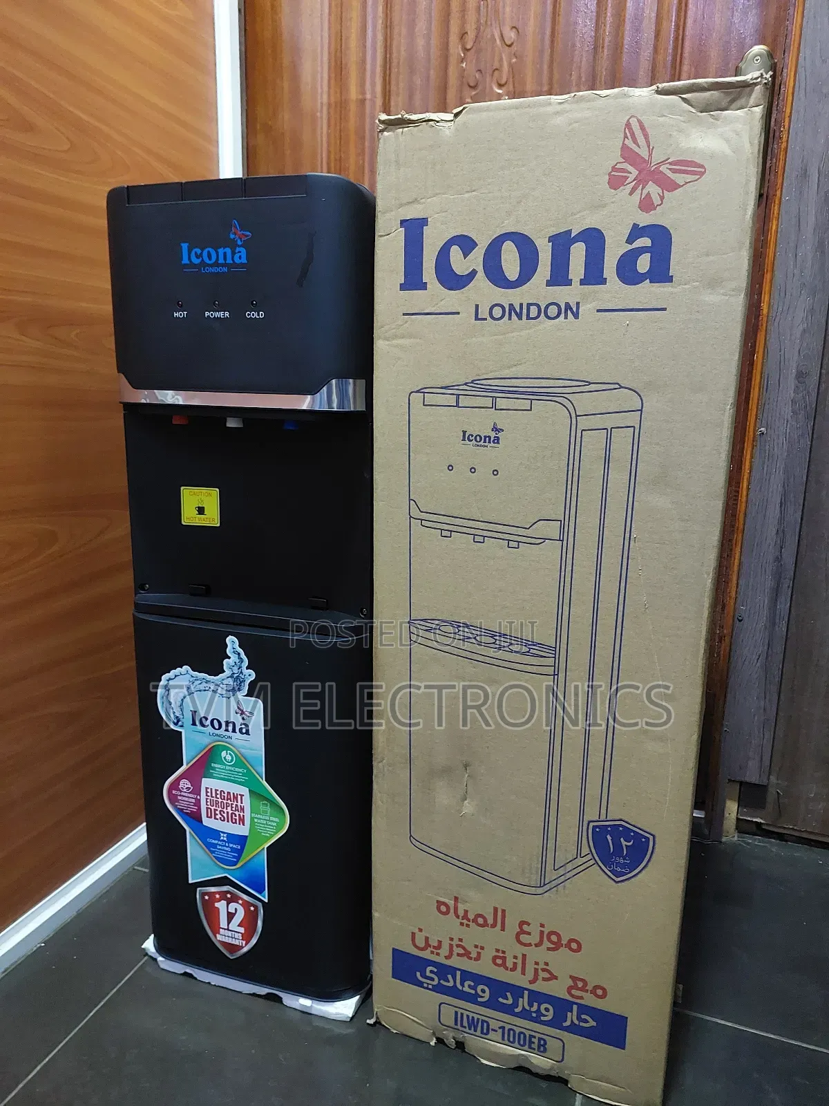 Icona Hot, Cold and Normal Water Dispenser With Warranty