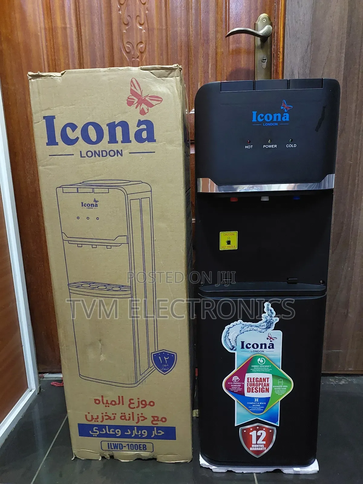 Icona Hot, Cold and Normal Water Dispenser With Warranty