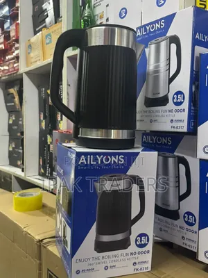 Ailyons Kettle Stainless S 3.5l Electric Ultra Plus Kettle. Fk-0318