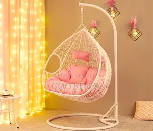 Home Chair; Garden Hanging Rattan Swing for Two Persons