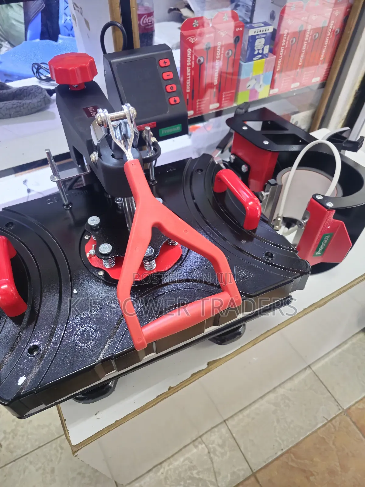 5 In 1 Branding Heatpress
