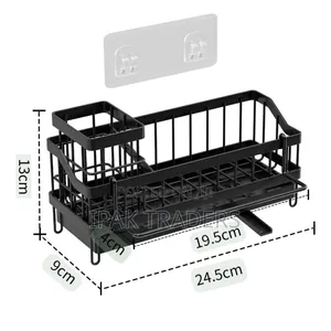 Sink Caddy With Water Draining Tray/Multifunctional Sink