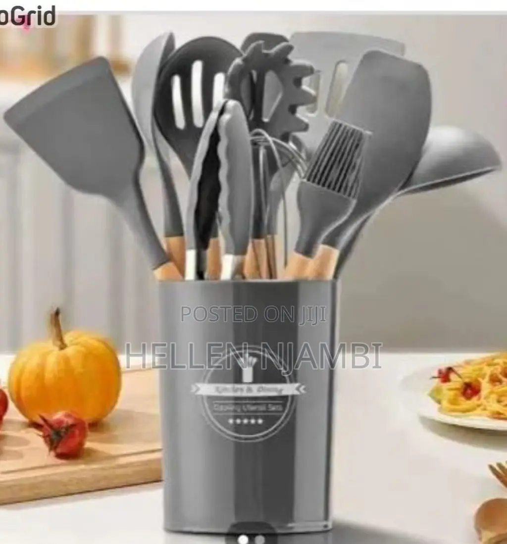 12pcs Silicone Spoons