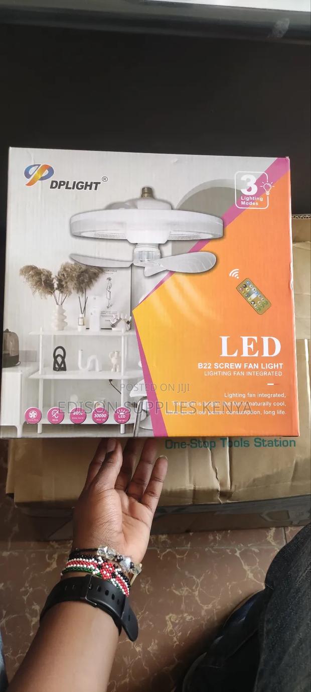 Fan Bulb Ceiling Fans Light With Remote Control 2-in-1 Cooling Fanbulb - thumbnail 2