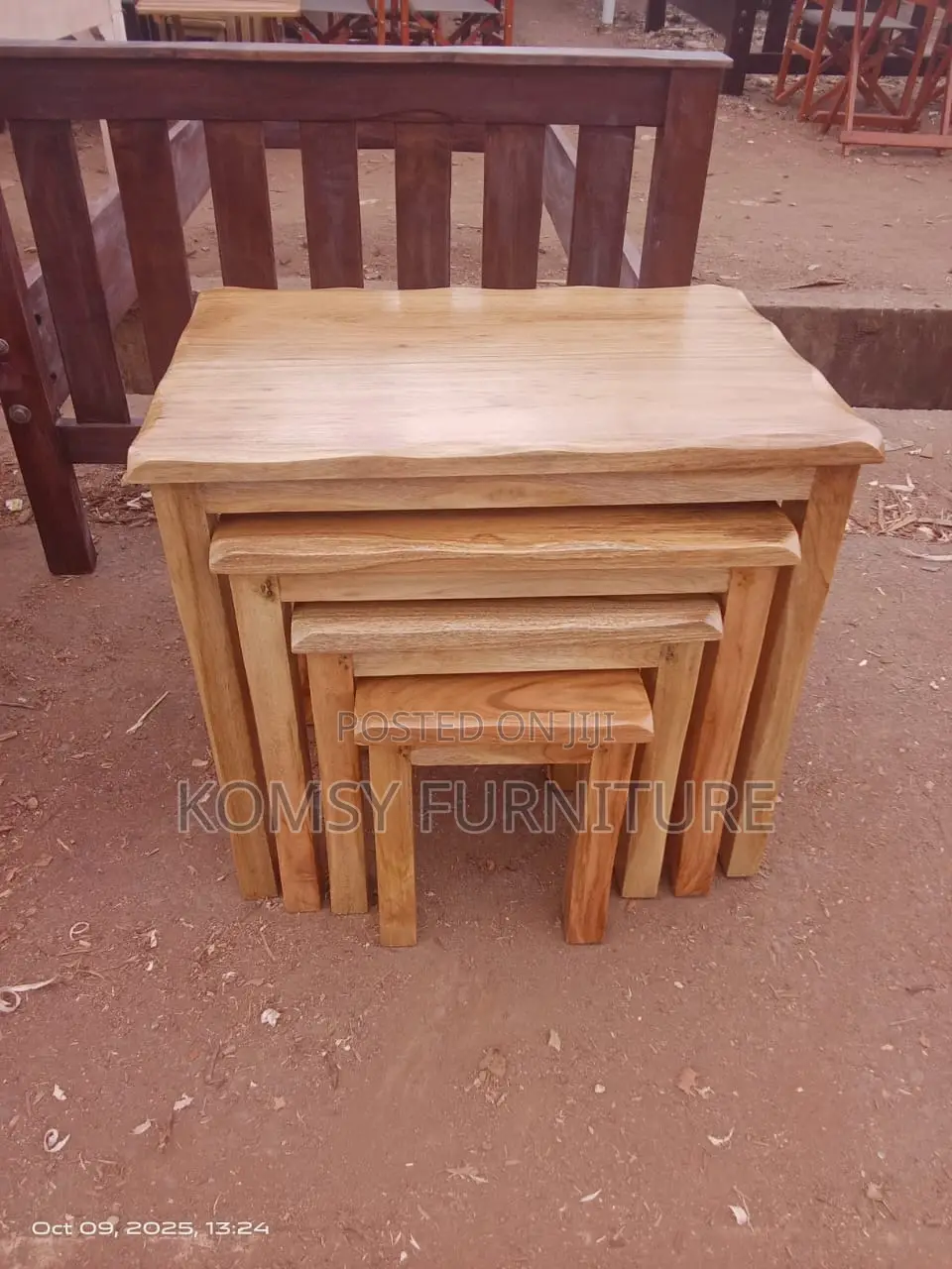 Solid Modern Nesting Tables