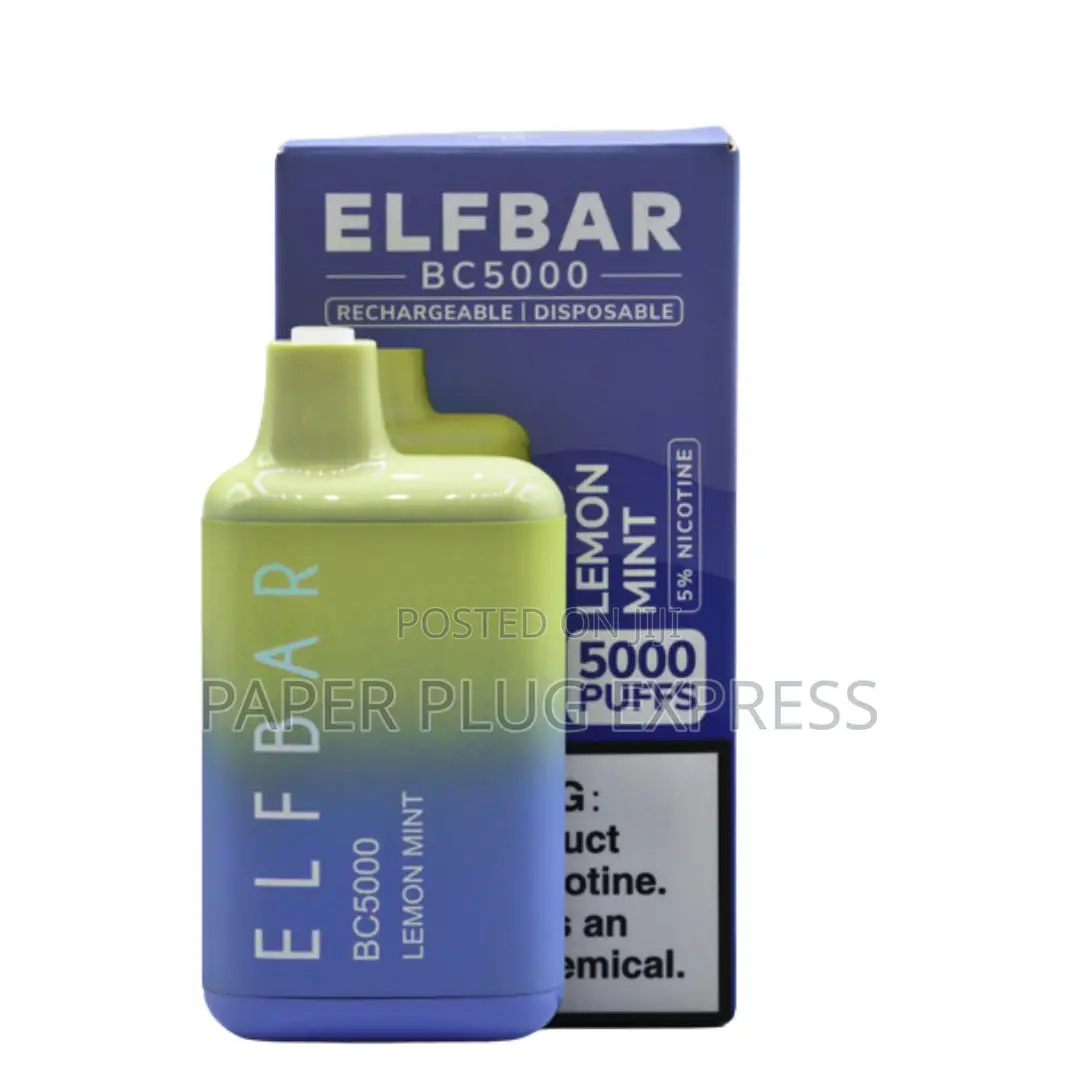 Elf Bar Bc5000 Disposable Nic Vape - 5000 Puffs