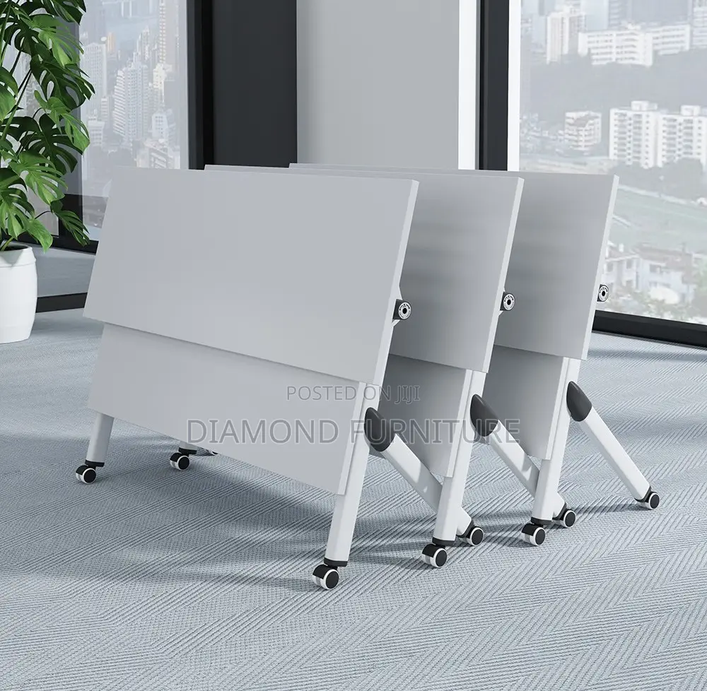 Foldable Space-Saving Training Office Desk Table
