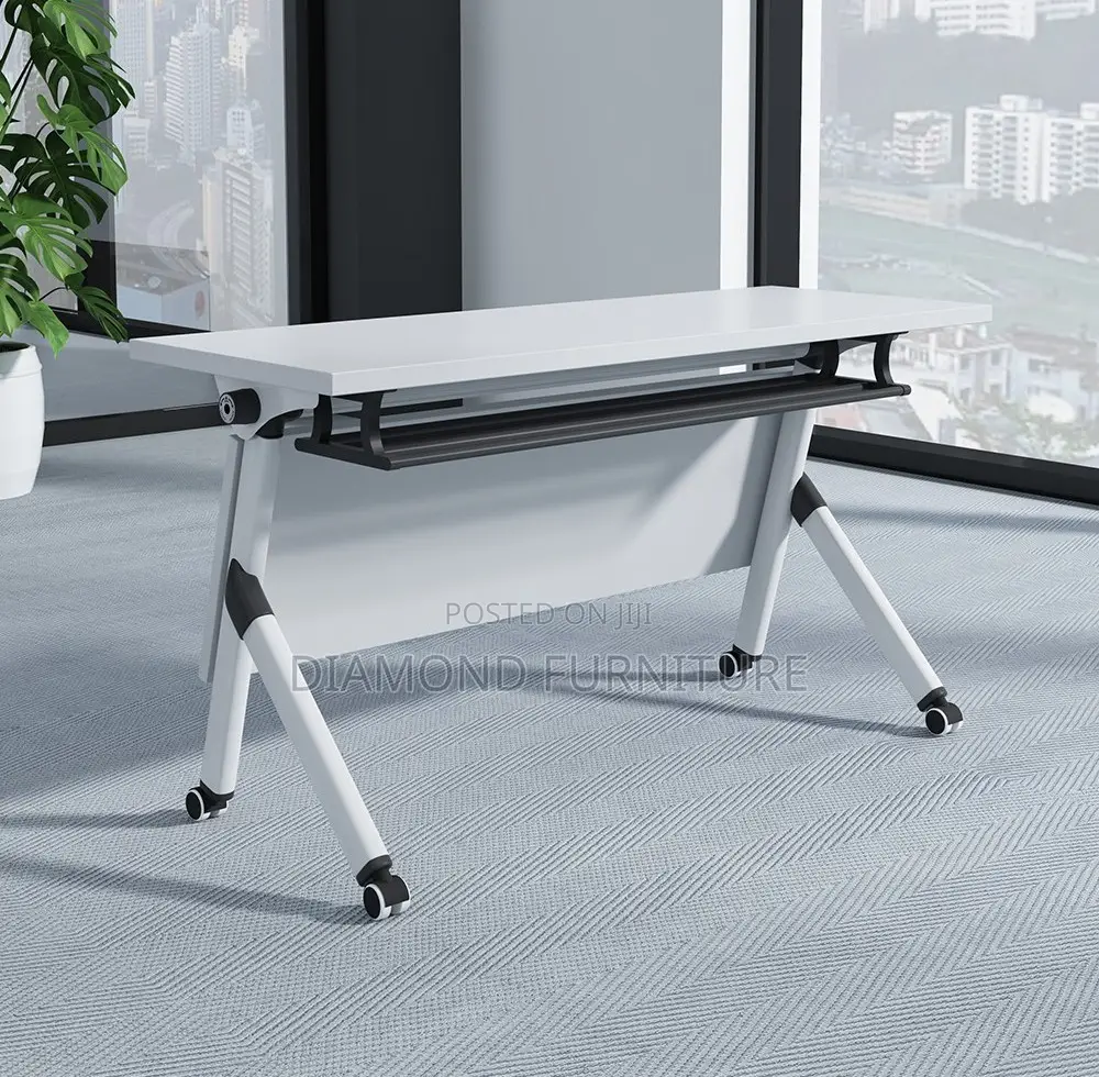 Foldable Space-Saving Training Office Desk Table