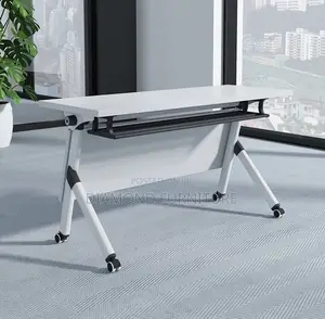 Foldable Space-Saving Training Office Desk Table