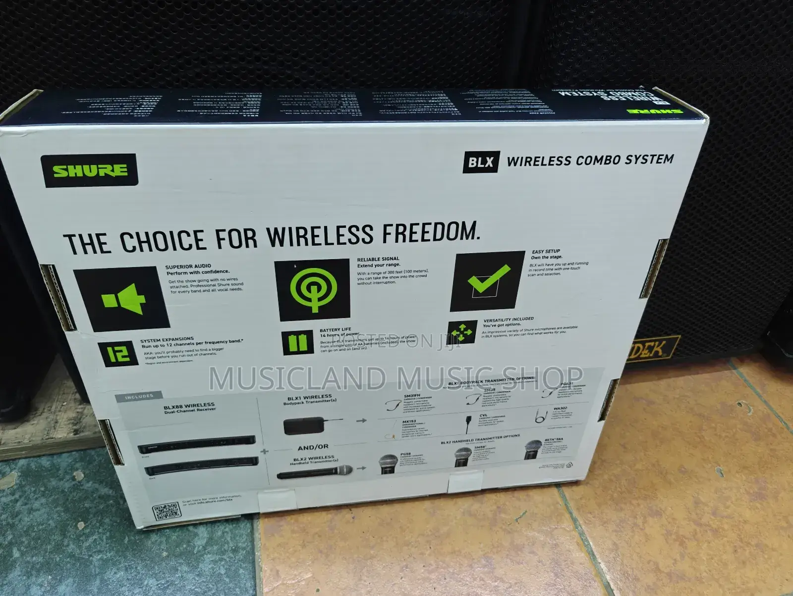 Shure Wireless Combo BLX 288