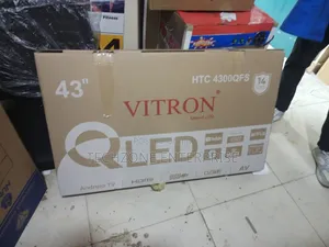 Vitron 43 Inches Qled Smart Android Ful Hd Tv 