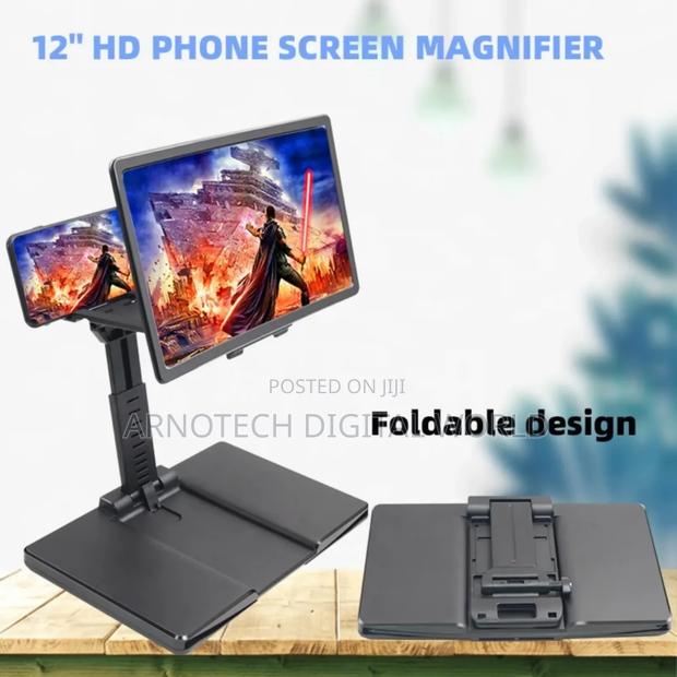12" Adjustable Phone Magnifier With Bt Amplifier - thumbnail 3