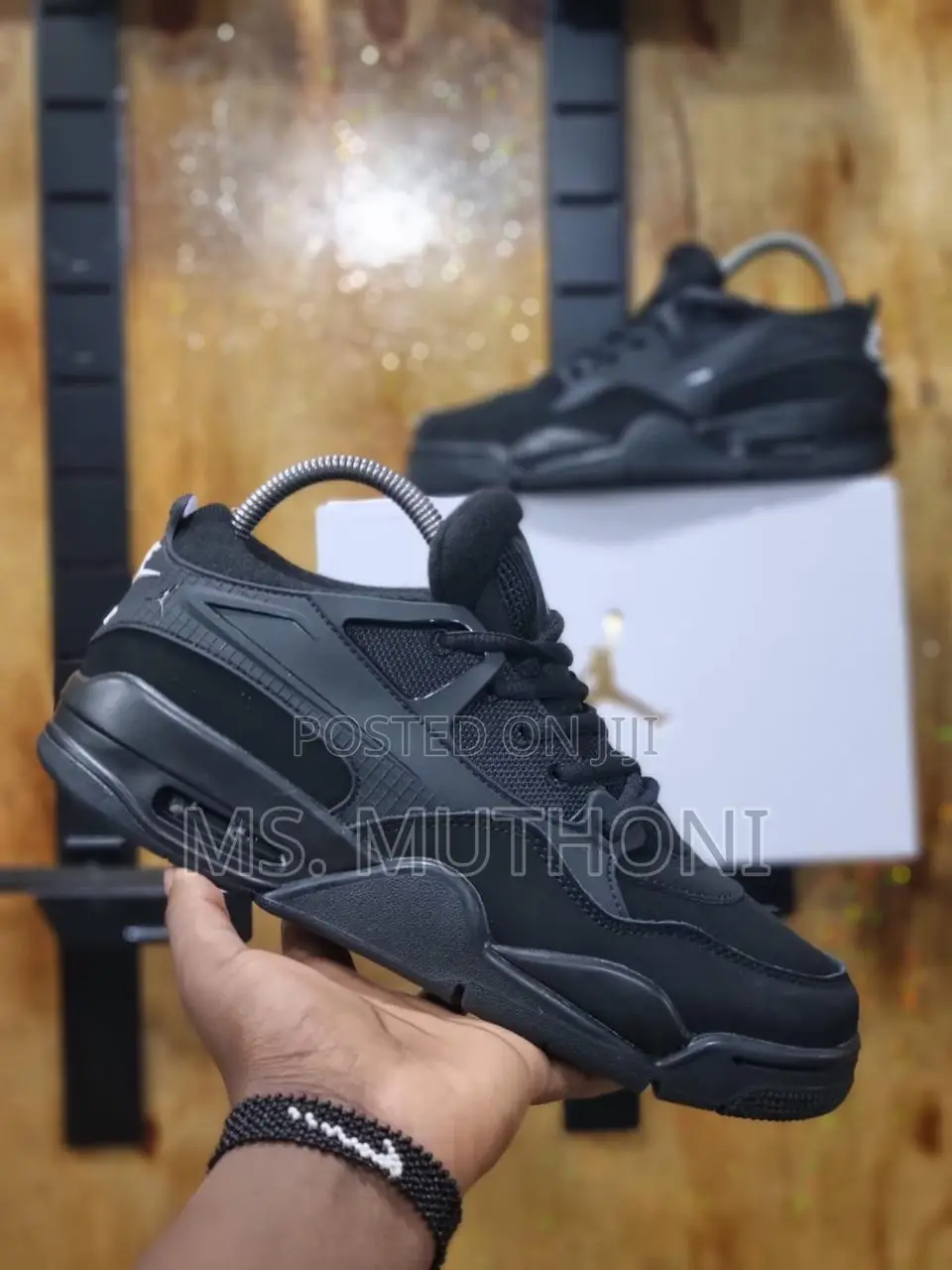 High Quality Black / Green Bike” Jordan 4 “ Sizes:39-44