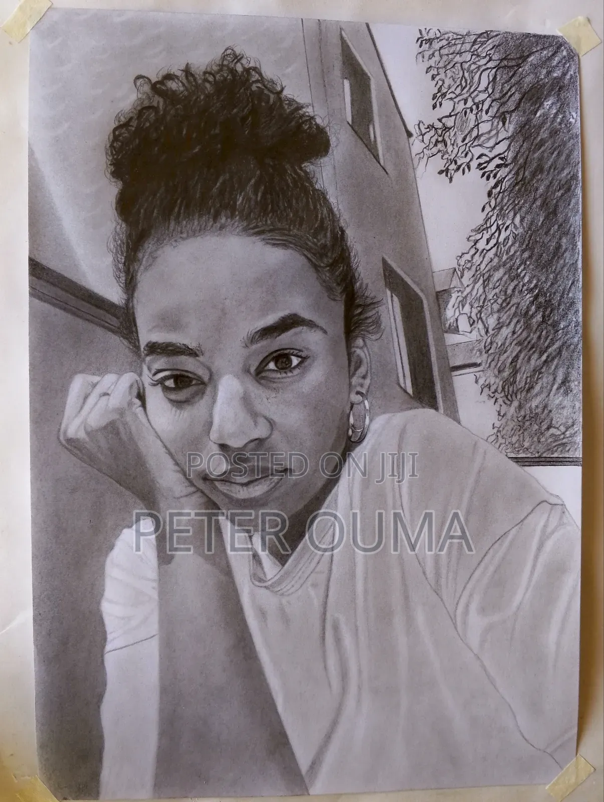 Artwork, Hand Drawn Portrait