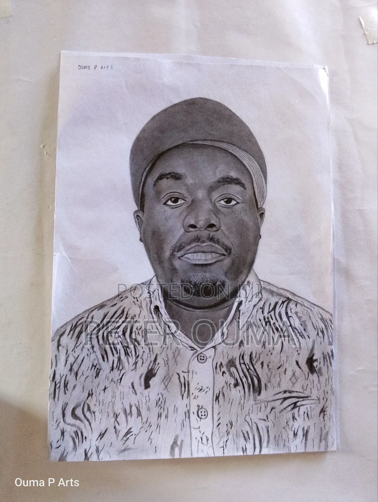 Artwork, Hand Drawn Portrait