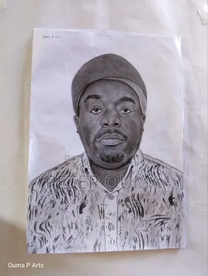 Artwork, Hand Drawn Portrait