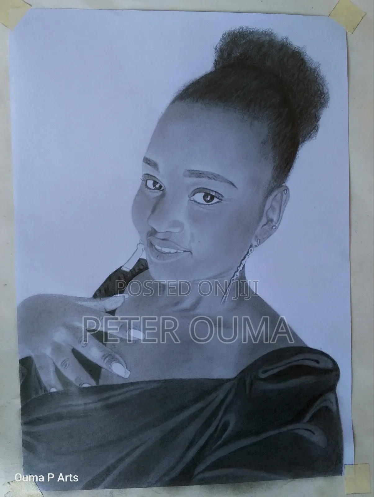Artwork, Hand Drawn Portrait