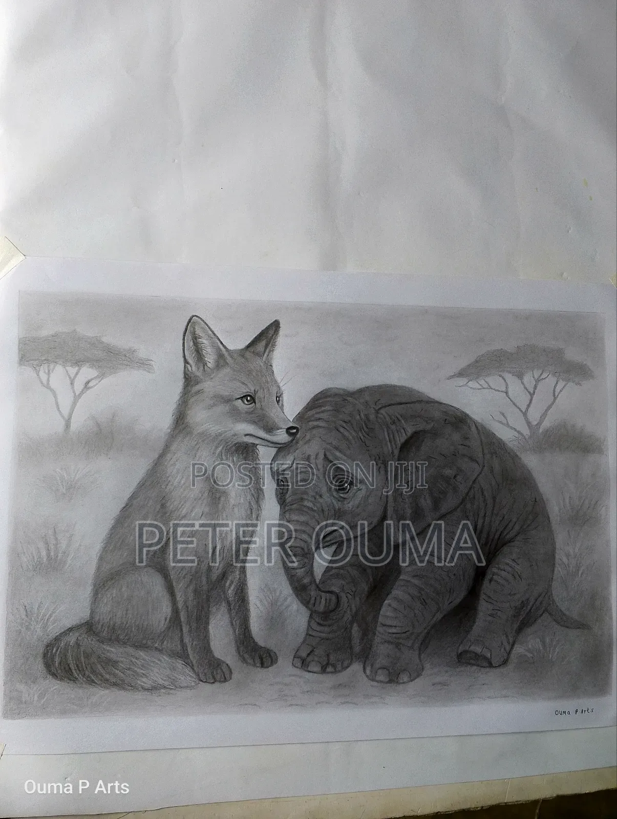Artwork, Hand Drawn Portrait