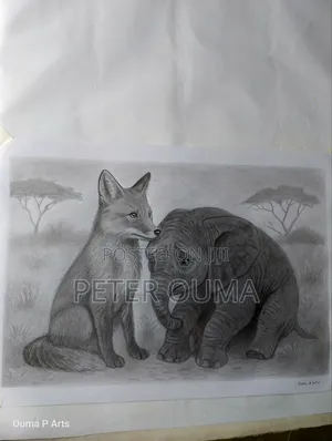 Artwork, Hand Drawn Portrait