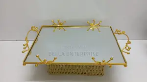 Nordic Vintage Decorative Dining / Cosmetics Vanity Tray