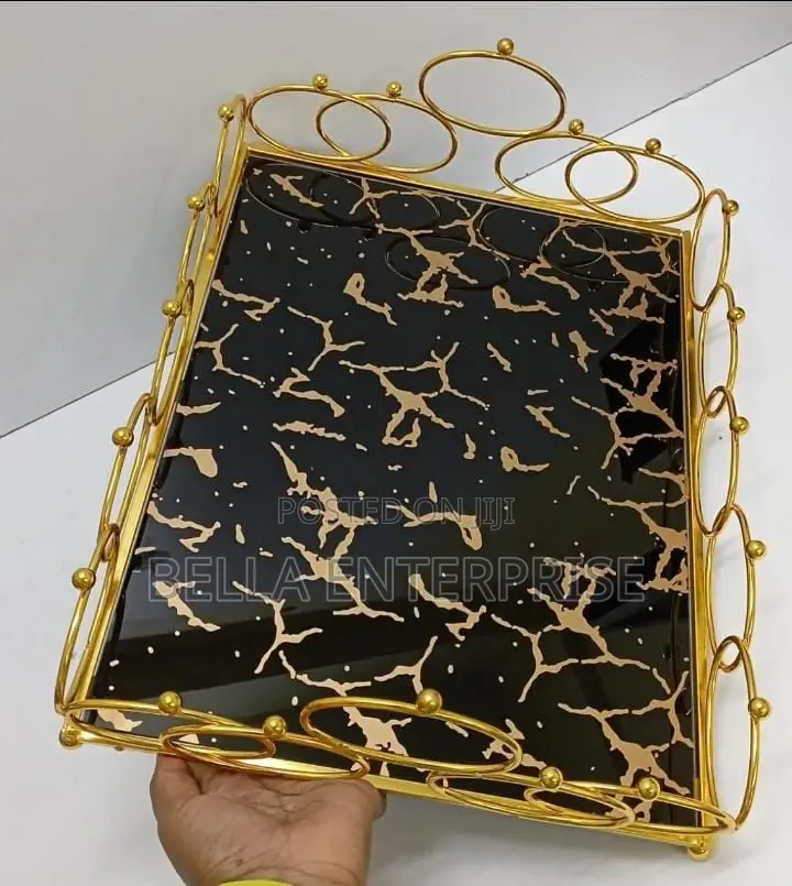 Nordic Vintage Decorative Dining / Cosmetics Vanity Tray