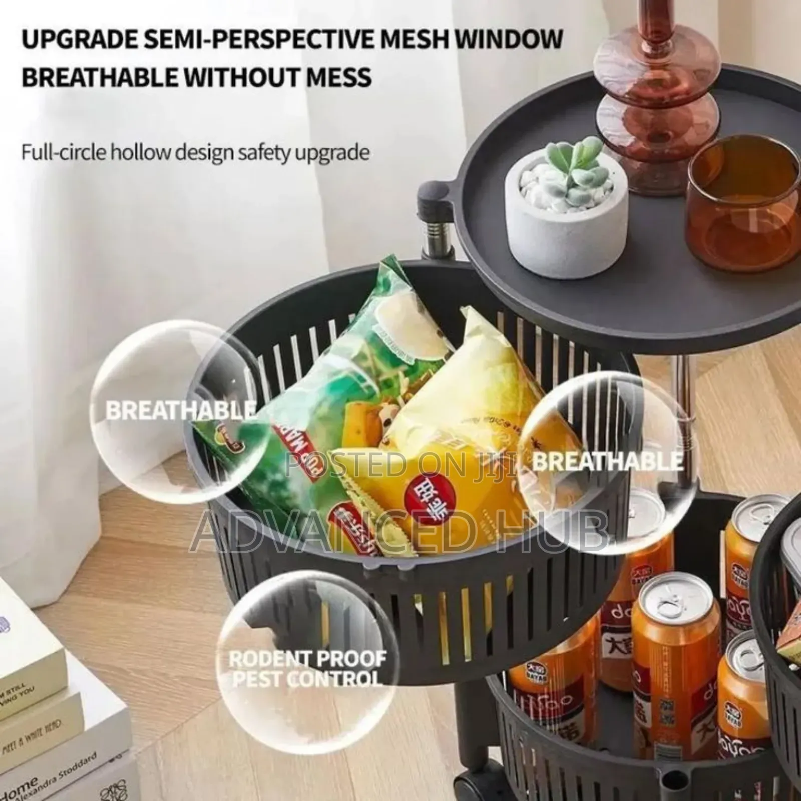 Multipurpose Kitchen Storage Rack