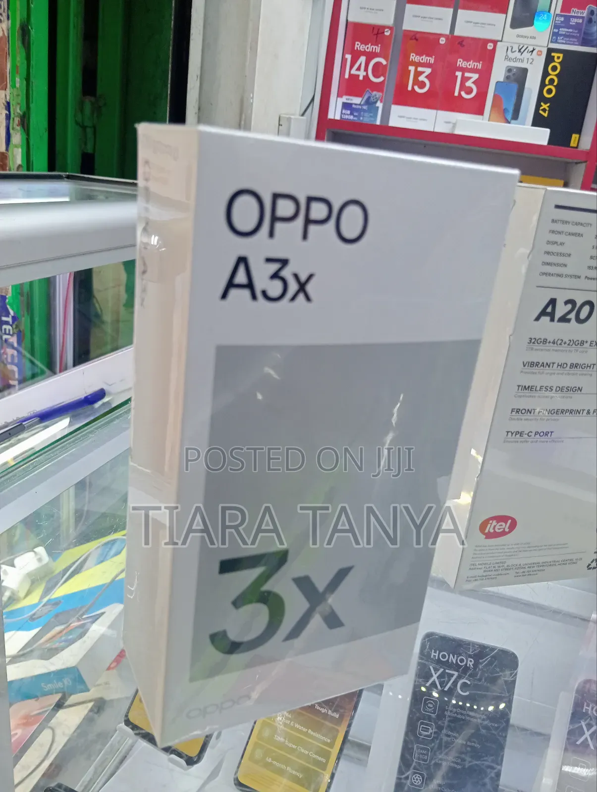 New Oppo A3x 128 GB Black