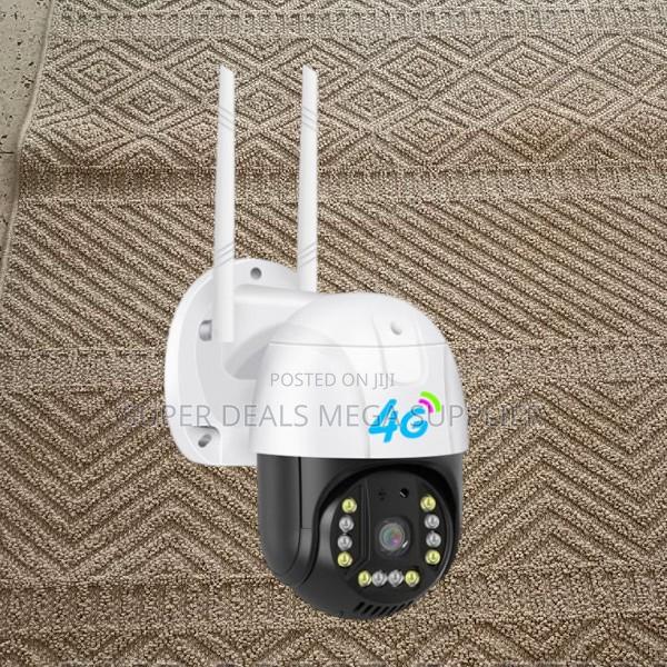 3mp V380 Pro 4g Sim Card CCTV Security PTZ Outdoor Surveillance Camera