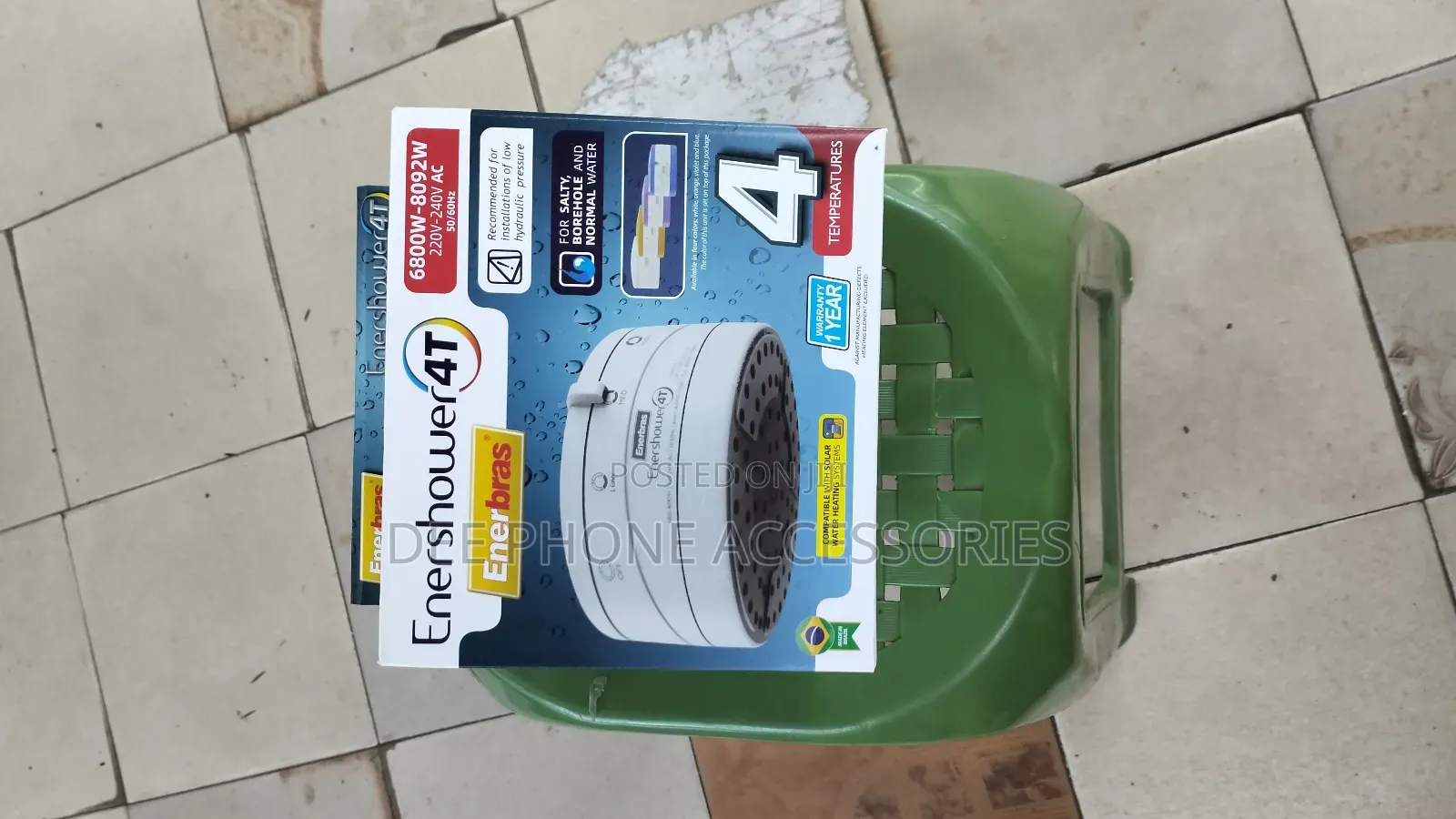 New Enershower 4t Bathing Shower