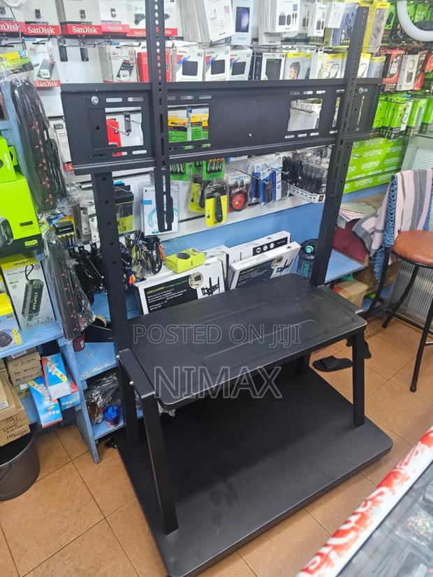 Tv Stand Heavy Duty Movable Max 120 Inches - thumbnail 2