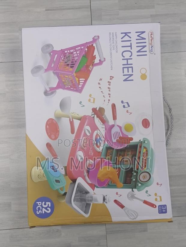 Kids Pretend Play Kitchen Set Kitchen Toys - thumbnail 2