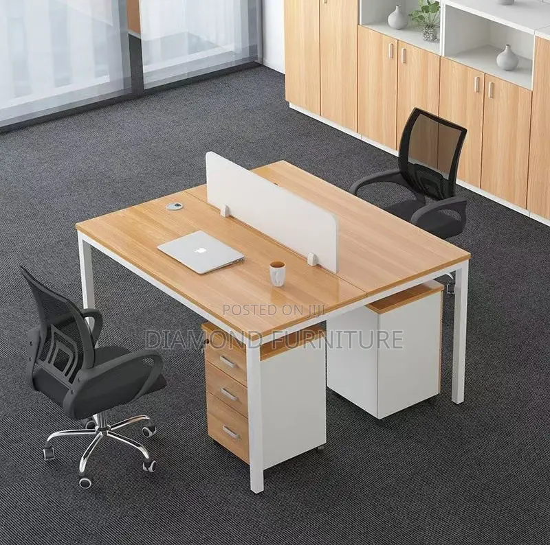 2-Way Modular Modern Simple Office Workstation