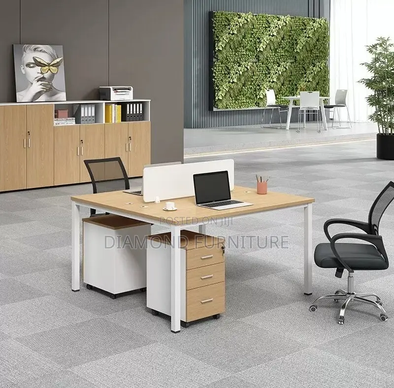 2-Way Modular Modern Simple Office Workstation