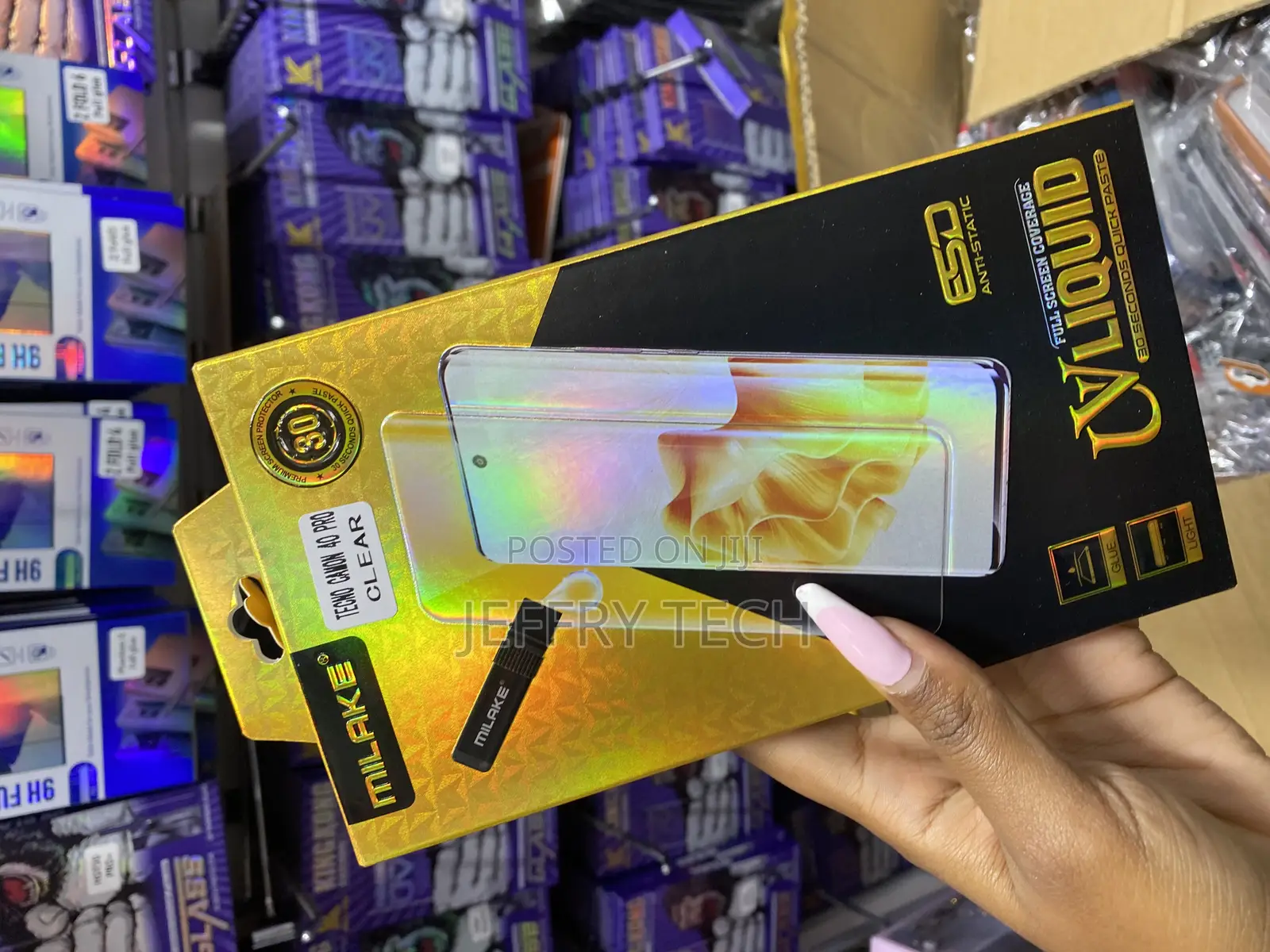 Damolong Screen Protector Compatible With Tecno Camon 40 Pro