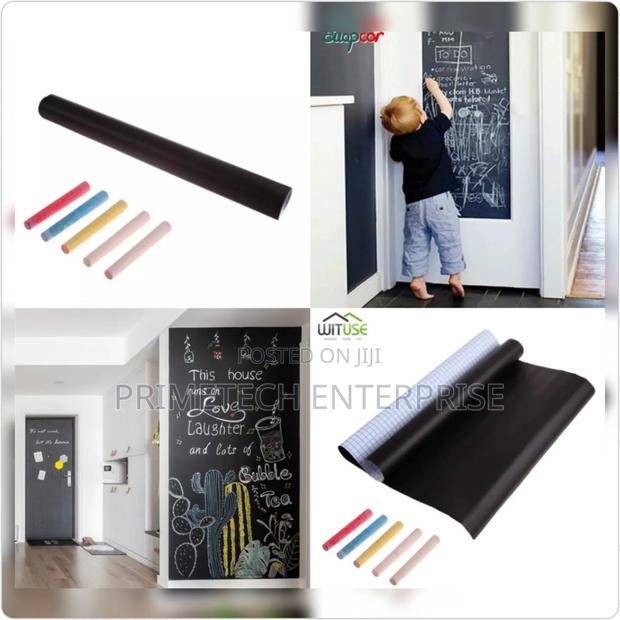 Sticking Wall Blackboard 90cm by 200cm - main view
