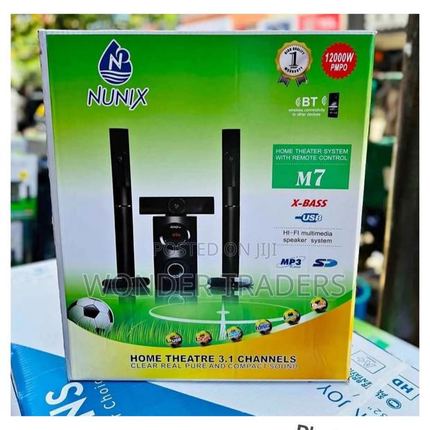 Nunix 3.1ch Nu- M7 Home Theater Speaker System  - main view