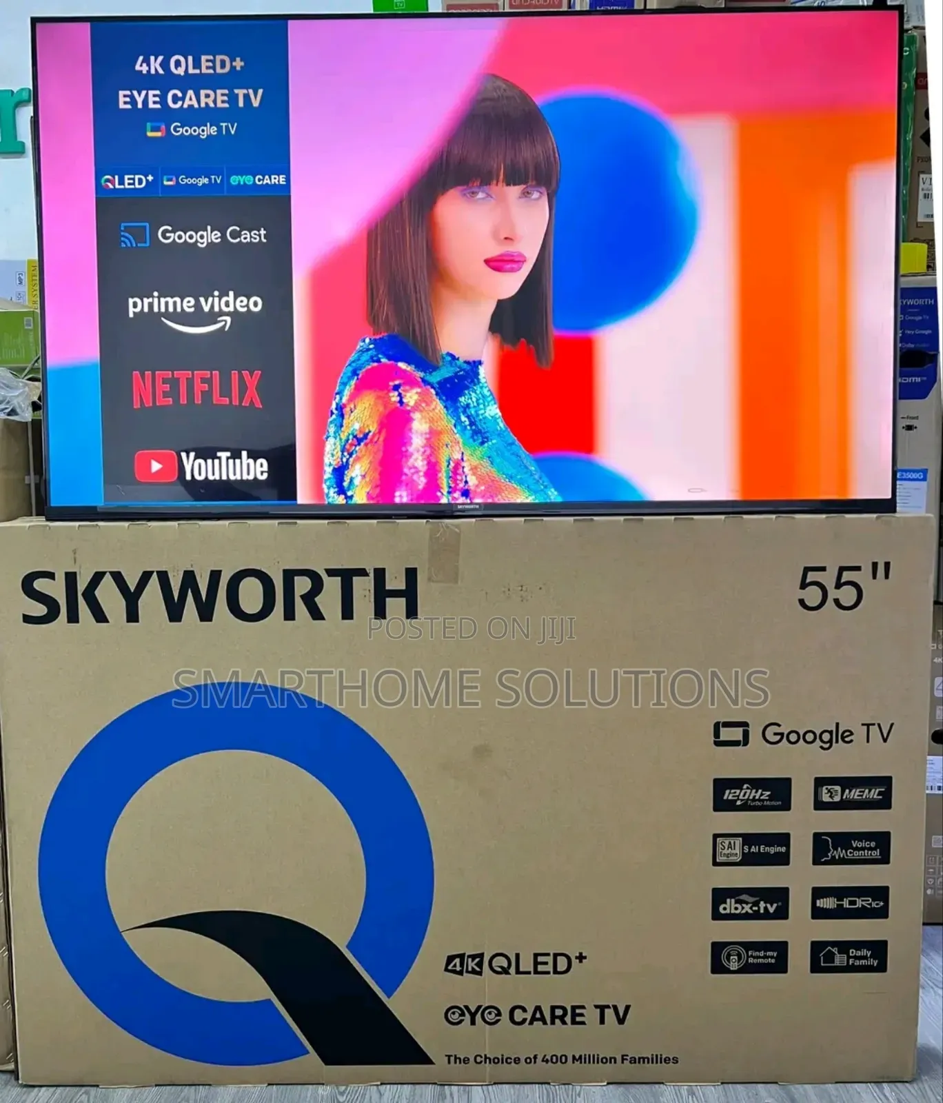 Skyworth 55 Inch Qled Smart Tv Frameless