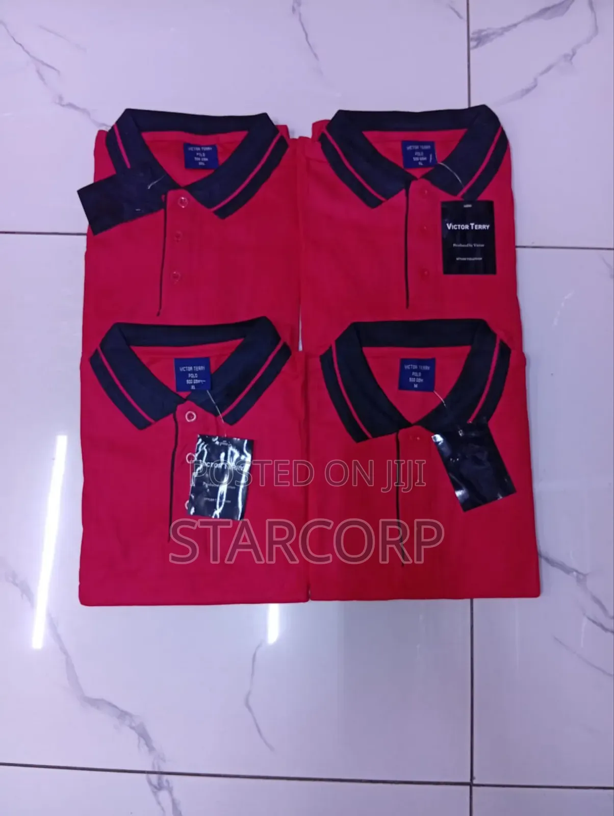 Plain Red Polo Shirts