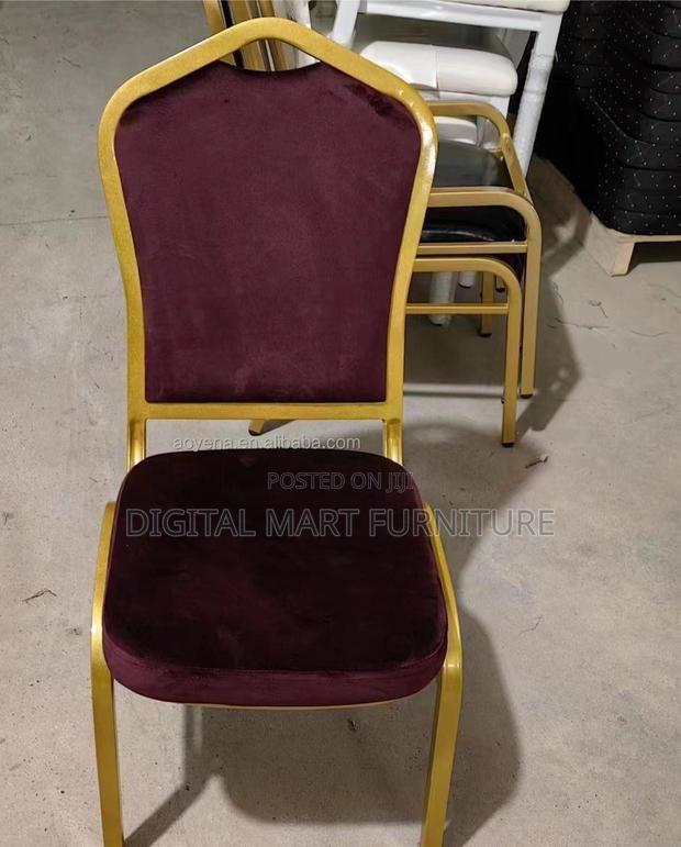 Office Chair: Red Leatherate Respray Office Chair - main view