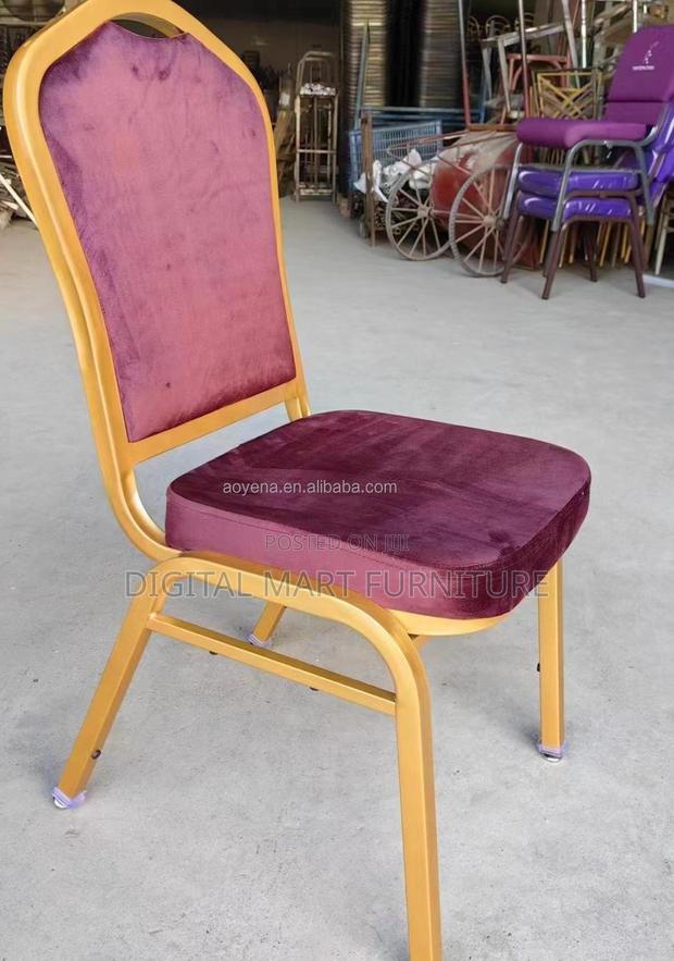 Office Chair: Red Leatherate Respray Office Chair - thumbnail 4