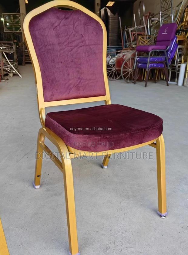 Office Chair: Red Leatherate Respray Office Chair - thumbnail 5