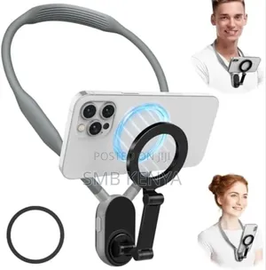 Phone Holder For Bike Magnetic Neck Mount For Phones