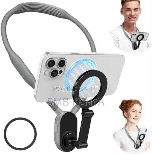 Phone Holder For Bike Magnetic Neck Mount For Phones