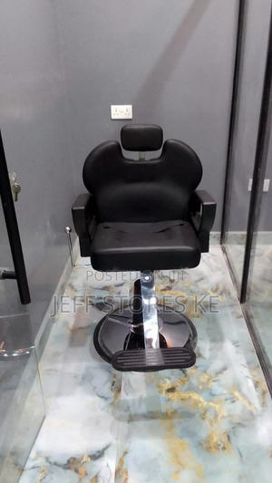 Adjustable Mini Barber Black Chair - main view