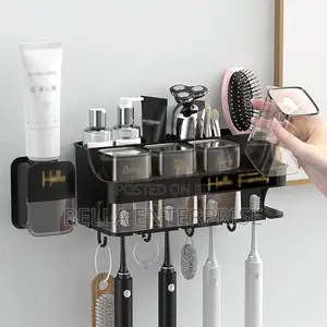 Automatic Toothpaste Dispenser With 4 Cups