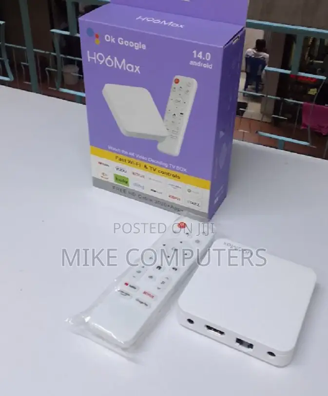 Tv Box H96 Max H313, Ultra Hd, 2gb Ram, 16gb Rom, Android 14