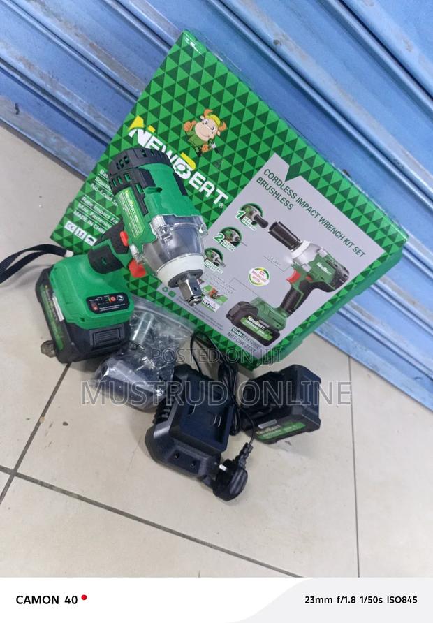 Cordless Impact Wrench Kit Set