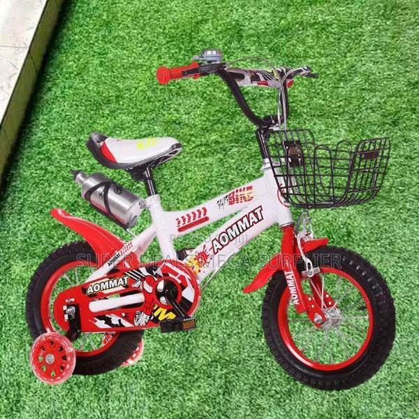 Kids Bicycle 12/14/16 Inch With Water Bottle and Training Wheels