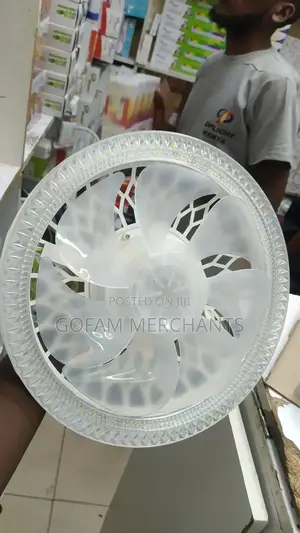 Fan Integrated Light With 3 Lighting Modes Remote Controlled