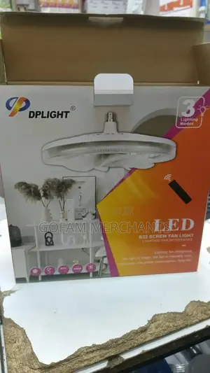 Fan Integrated Light With 3 Lighting Modes Remote Controlled